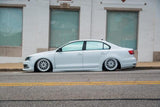 Modified Volkswagen Jetta With Chrome Window Tint